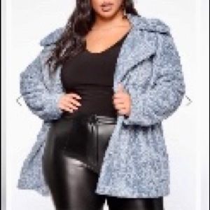 Fashion nova teddy jacket